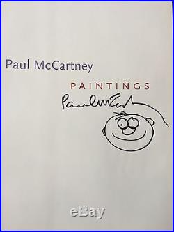 Paul McCartney Signed Paintings First Edition Book