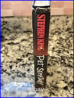 Pet Sematary SIGNED by STEPHEN KING First Edition 1st Printing 1983