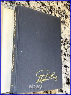 Pet Sematary SIGNED by STEPHEN KING First Edition 1st Printing 1983