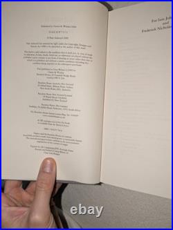 Peter Ackroyd Signed London The Biography (2000) 1st Edition Hardback with DJ