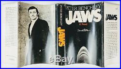 Peter Benchley Jaws First Edition Signed, Inscribed & Dated Prior to Pub