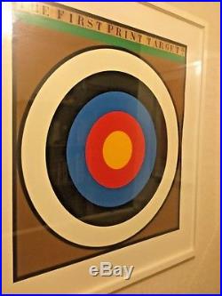Peter Blake signed print limited edition 73 of 75 The first Print Target