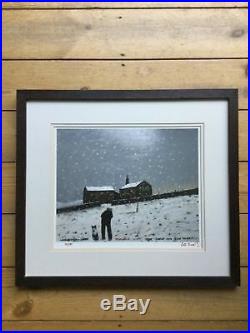Peter Brook AT FIRST RAIN THEN SNOW AND NOW SLEET. Signed limited edition