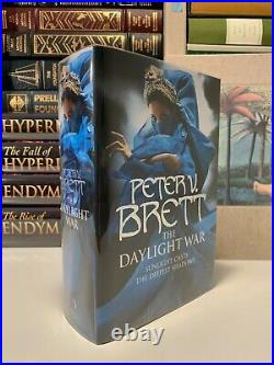 Peter V Brett Demon Cycle SET TRUE First Edition Signed Painted Man / Warded Man