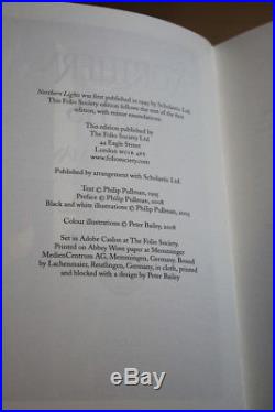 Philip Pullman (2008)'His Dark Materials', signed Folio Society first edition