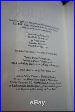 Philip Pullman (2008)'His Dark Materials', signed Folio Society first edition