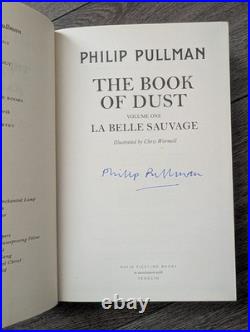 Philip Pullman SIGNED first ed. La Belle Sauvage The Book of Dust Volume One