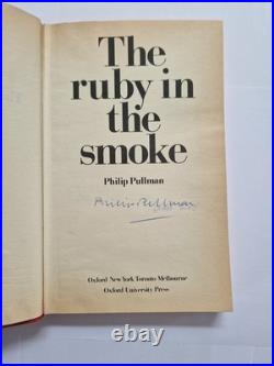 Philip Pullman The Ruby In The Smoke 1st Edition Signed Ex Library