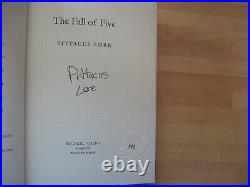 Pittacus Lore I Am Number Four & next 3 Signed matched Numbered Slipcased 1st