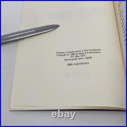 Planetary Containments by John Sandbach Signed PB First Edition Like New 1980