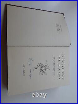 Princes Under The Volcano Signed First Edition Ralegh Raleigh Travelyan Vintage