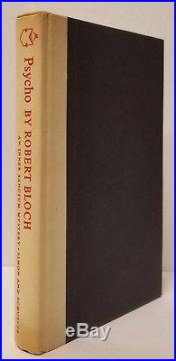 Psycho by Robert Bloch Signed and Inscribed to Philip Jose Farmer First Edition