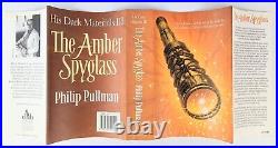 Pullman, Philip His Dark Materials The Amber Spyglass First Edition Signed