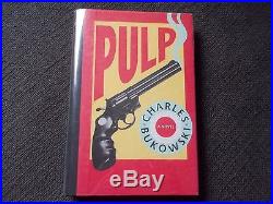 Pulp Charles Bukowski Signed First Edition