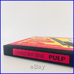 Pulp First Edition/1st Printing SIGNED Charles Bukowski Hardcover BSP