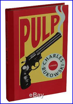 Pulp by CHARLES BUKOWSKI SIGNED Limited First Edition with Silkscreen 1994 1st