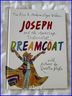 Quentin Blake Joseph & Technicolour Dreamcoat Signed 1st Edition Book