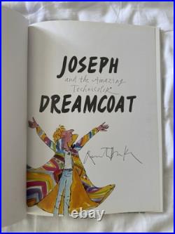 Quentin Blake Joseph & Technicolour Dreamcoat Signed 1st Edition Book Quentin Blake Joseph & Technicolour Dreamcoat Signed 1st Edition Book