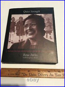 Quiet Strength SIGNED by ROSA PARKS First Edition 1st 1994 Civil Rights