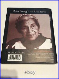 Quiet Strength SIGNED by ROSA PARKS First Edition 1st 1994 Civil Rights