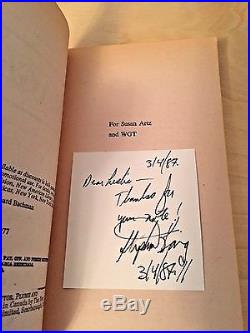 RAGE, Richard Bachman (Stephen King), First Canadian Edition, SIGNED