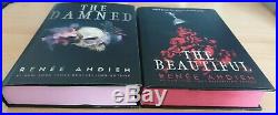 RENEE AHDIEH The Beautiful / The Damned SIGNED Fairyloot Special First Editions