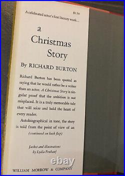 RICHARD BURTON SIGNED FIRST EDITION A Christmas Story by Richard