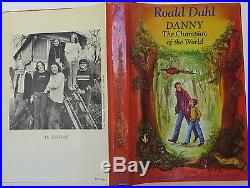 ROALD DAHL Danny The Champion of the World INSCRIBED FIRST EDITION