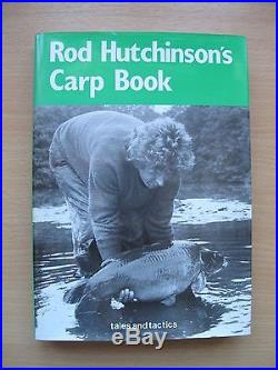 ROD HUTCHINSON'S CARP BOOK HARDBACK, SIGNED FIRST EDITION
