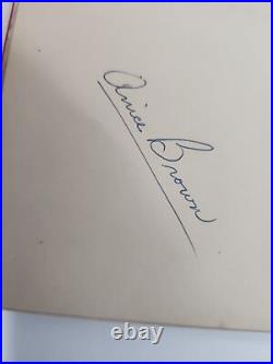 Rare 1953 Dreepy And The Wishing Willow Tree By Anice Brown Signed First Edition