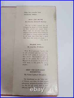 Rare 1953 Dreepy And The Wishing Willow Tree By Anice Brown Signed First Edition