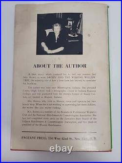 Rare 1953 Dreepy And The Wishing Willow Tree By Anice Brown Signed First Edition