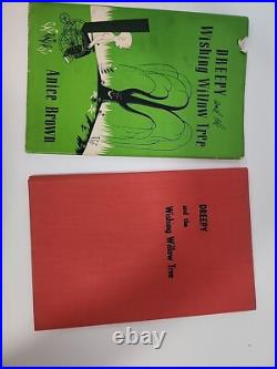 Rare 1953 Dreepy And The Wishing Willow Tree By Anice Brown Signed First Edition