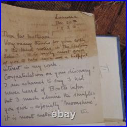Rare 2 Signed Letters Tipped In Crosbie Garstin High Noon First Edition 1925