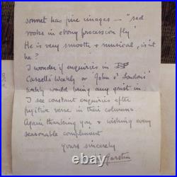 Rare 2 Signed Letters Tipped In Crosbie Garstin High Noon First Edition 1925 Rare 2 Signed Letters Tipped In Crosbie Garstin High Noon First Edition 1925