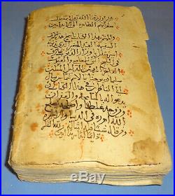 Rare Coptic Manuscript Disputation 1381 Ad