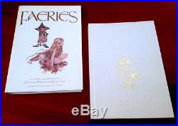 Rare FAIRIES 1979 US 1st Edition Brian Froud Alan Lee SIGNED w ORIGINAL DRAWING
