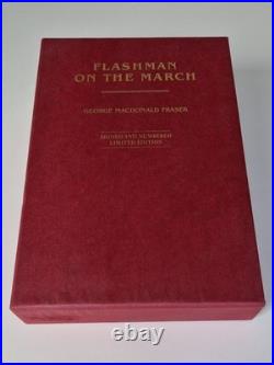 Rare George MacDonald Fraser SIGNED Flashman on the March Limited Edition