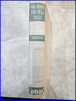 Rare Indian 1st Edition of For Whom the Bell Tolls signed by Ernest Hemingway