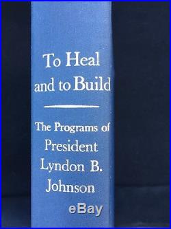 Rare Lyndon Johnson Signed First Edition Book