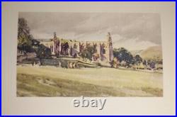 Rare Sign Ltd Ed Halliwell Sutcliffe The Striding Dales No 162/250 (1929)