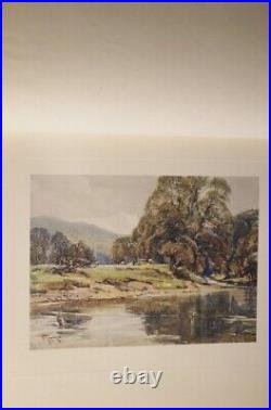 Rare Sign Ltd Ed Halliwell Sutcliffe The Striding Dales No 162/250 (1929)