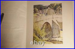 Rare Sign Ltd Ed Halliwell Sutcliffe The Striding Dales No 162/250 (1929)