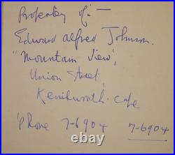 Rare Signed Albert Schweitzer A Biography By Magnus Ratter First Edition 1949
