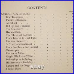 Rare Signed Albert Schweitzer A Biography By Magnus Ratter First Edition 1949