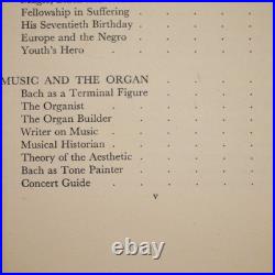 Rare Signed Albert Schweitzer A Biography By Magnus Ratter First Edition 1949