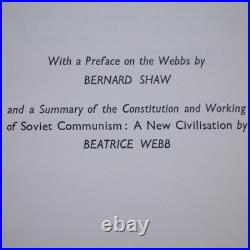 Rare Signed Beatrice Webb The Truth Behind Soviet Russia First Edition 1942 Rare Signed Beatrice Webb The Truth Behind Soviet Russia First Edition 1942