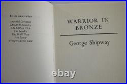 Rare Signed Copy George Shipway Warrior in Bronze 1977