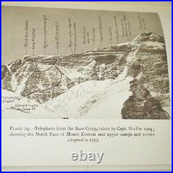 Rare Signed Hugh Ruttledge Everest 1933 First Edition October 1934