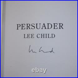 Rare Signed Lee Child Persuader First UK Edition 1st Impression 2003